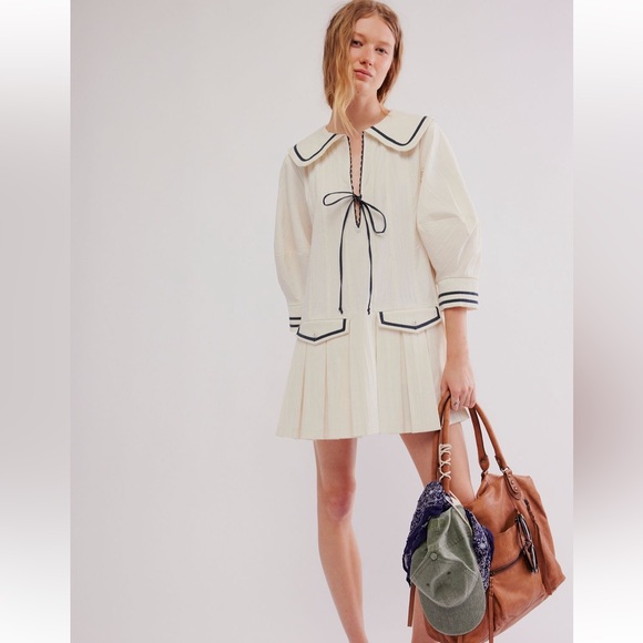 SOLD——-Free people star board mini dress - Picture 3 of 10